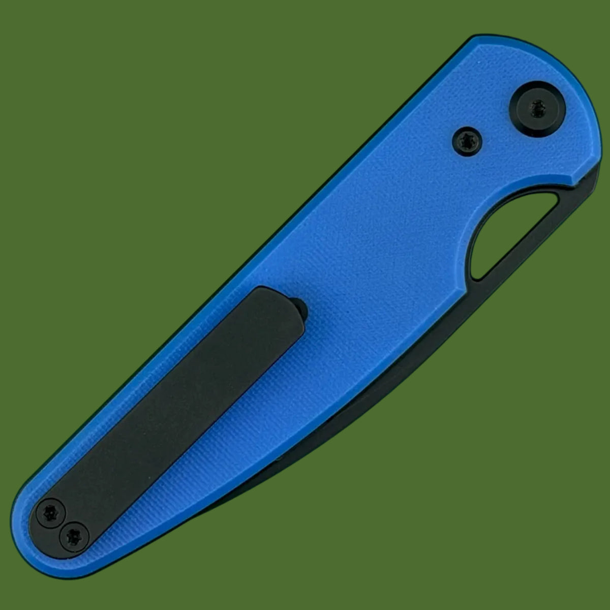 Chaves Blue Label Phase 229 Liner Lock Blue G-10 (Black PVD)