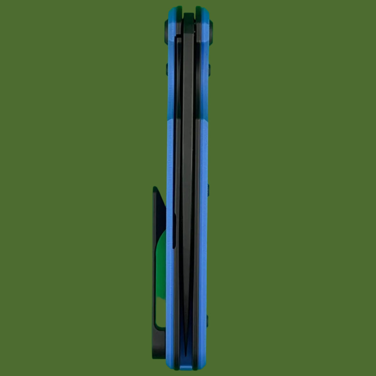 Chaves Blue Label Phase 229 Liner Lock Blue G-10 (Black PVD)