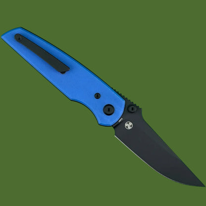 Chaves Blue Label Disciple Street Liner Lock Blue G-10 (Black PVD)