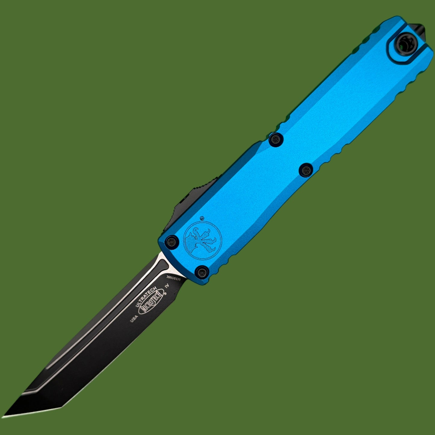 Microtech Ultratech T/E Gen IV Blue Standard 11234-1BL