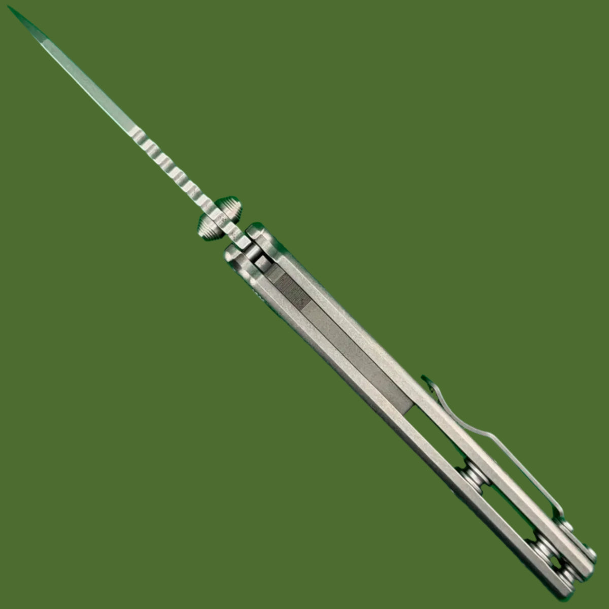 Demko AD20I Slim Shark Foot Textured Titanium