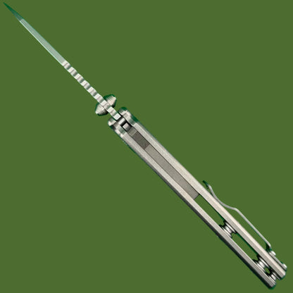 Demko AD20I Slim Shark Foot Textured Titanium