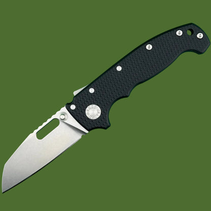 Demko AD20I Slim Shark Foot Textured Black G-10