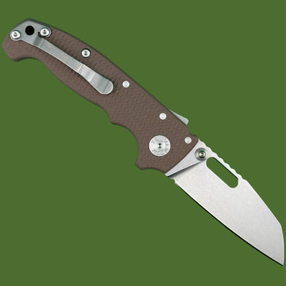 Demko AD20I Slim Shark Foot Textured Earth G-10