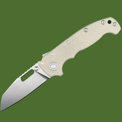 Demko AD20I Slim Shark Foot Textured Tan G-10