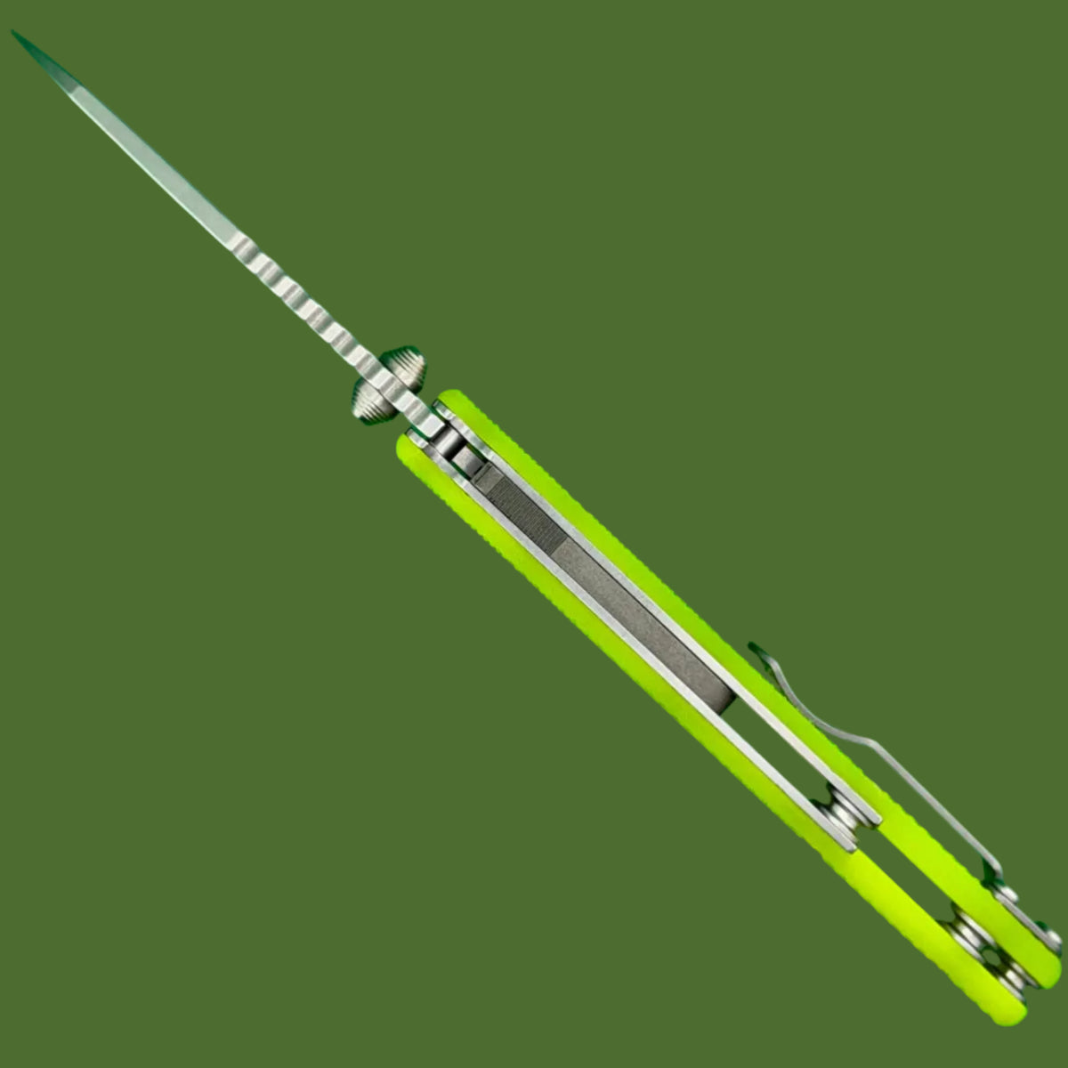 Demko AD20I Slim Shark Foot Textured DayGlow G-10