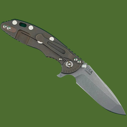 Hinderer XM-18 3.25” Spanto Battle Bronze Coyote G-10