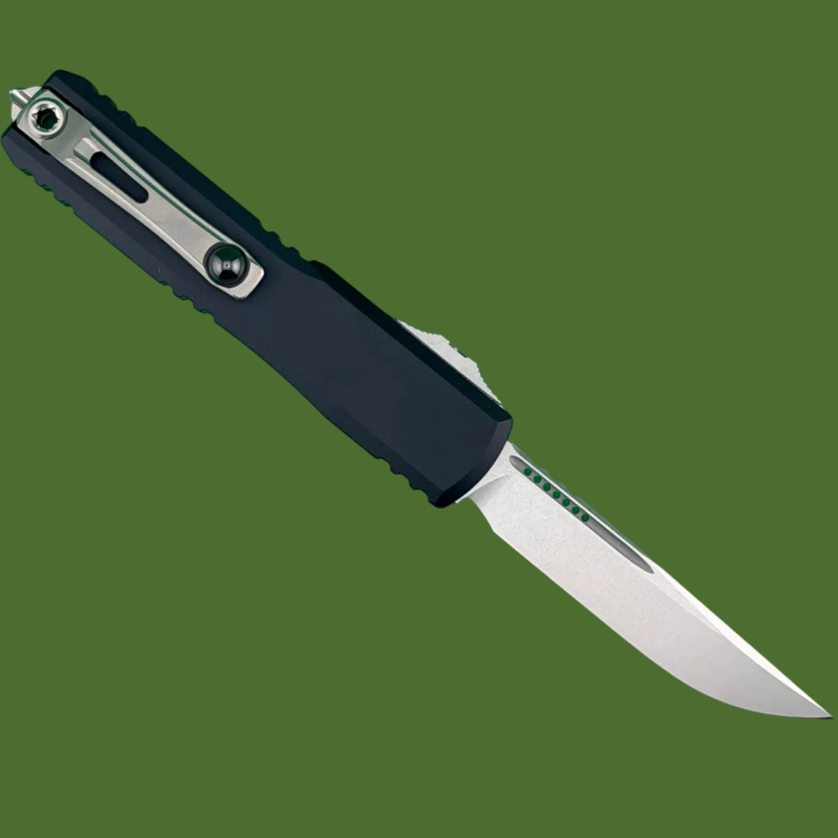 Microtech Ultratech S/E Gen IV Stonewash Standard 11214-10