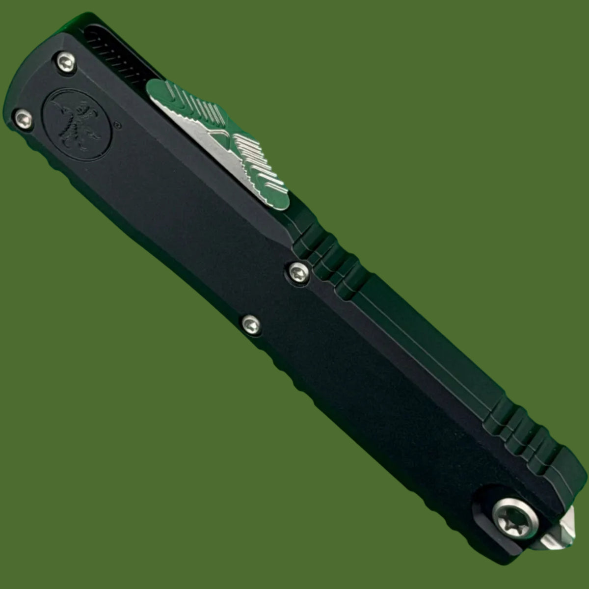 Microtech Ultratech S/E Gen IV Stonewash Partial Serrated 11214-11