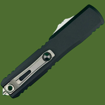 Microtech Ultratech S/E Gen IV Stonewash Partial Serrated 11214-11