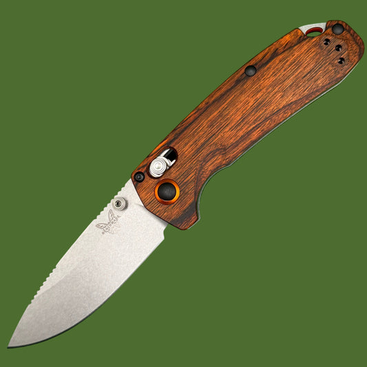 Benchmade North Fork Axis Lock Stabilized Wood 15032