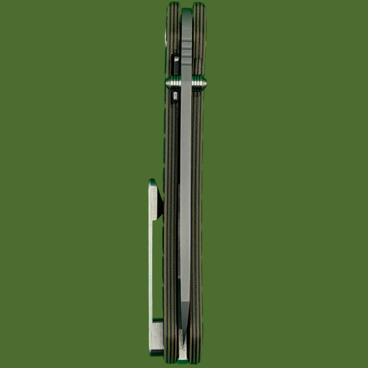ABW Model 3 Button Lock Coyote/Black Frag G-10
