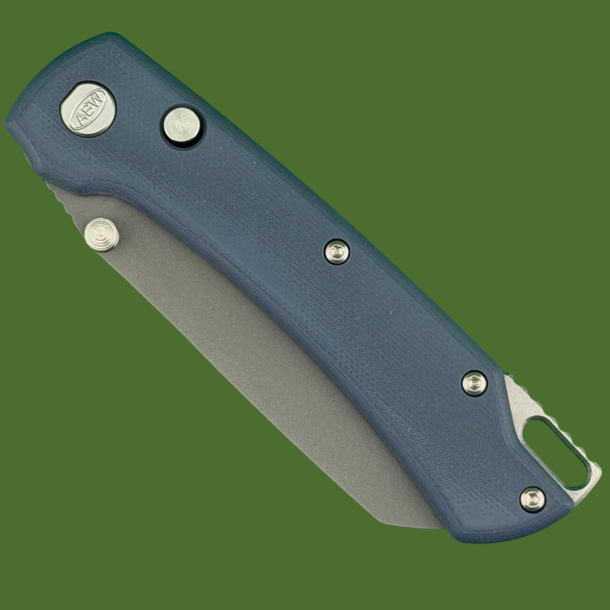 ABW Model 3 Button Lock Baby Blue Smooth G-10