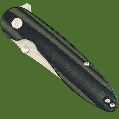 ABW Model 1 V7 Flipper+Thumb Stud Green/Black G-10