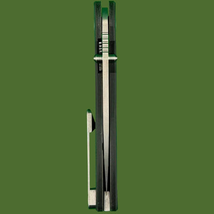 ABW Model 1 V7 Flipper+Thumb Stud Green/Black G-10