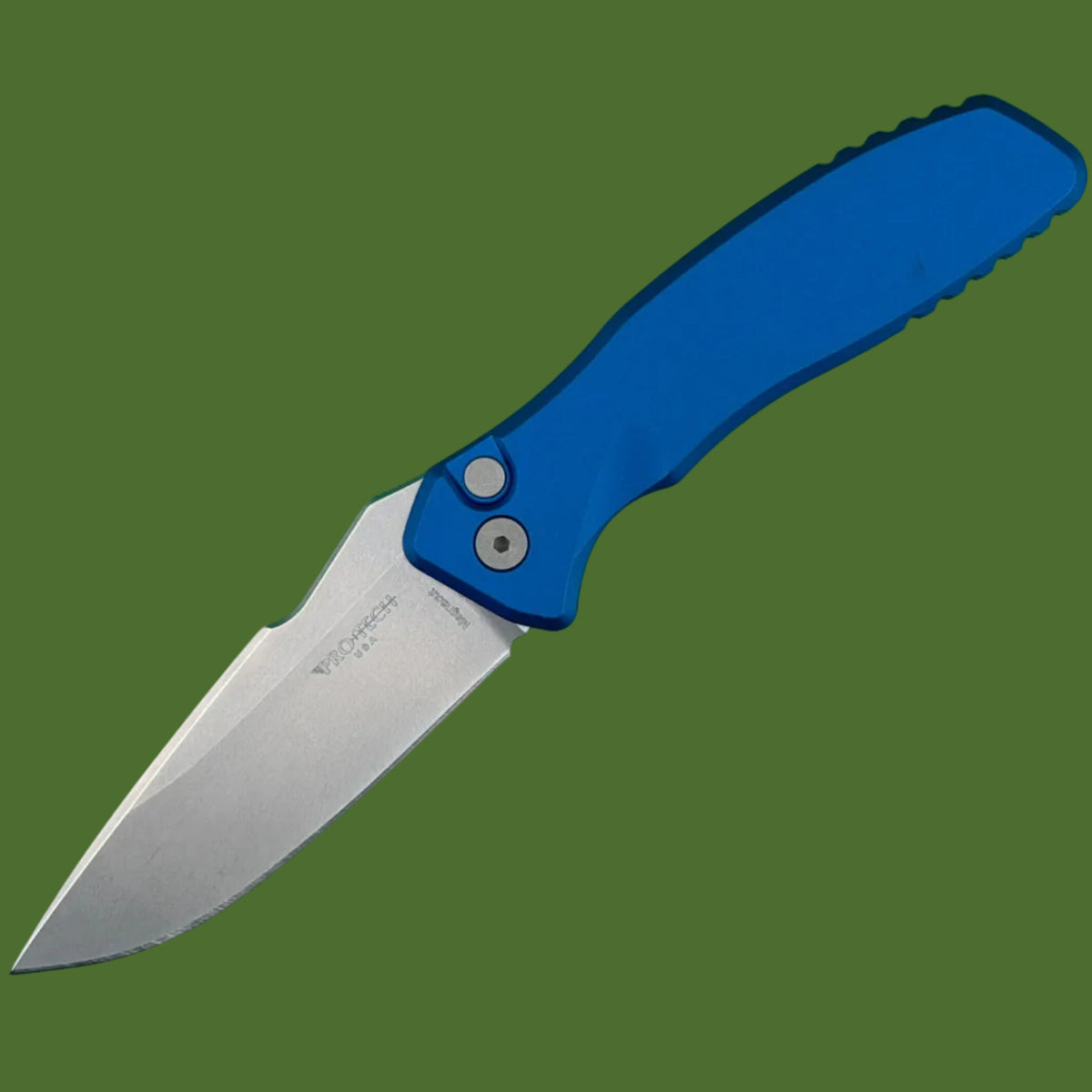 Protech Spartan Pallas Auto Blue/Stonewash SB1101-BLUE