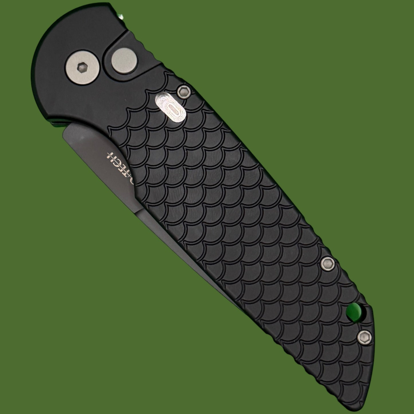 Protech TR-3 X1 M Auto Black Fish Scale