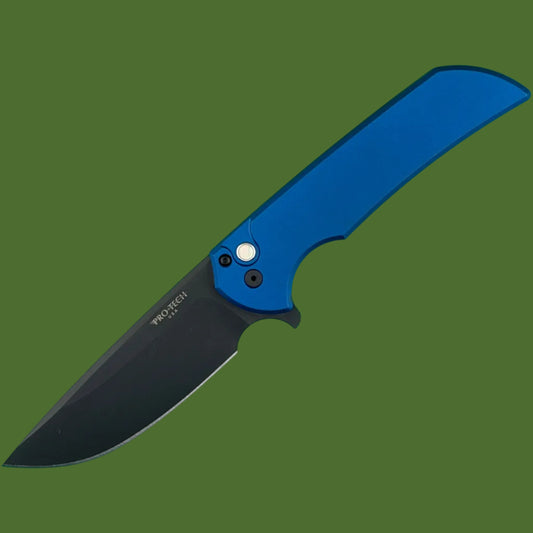 Protech Mordax Button Lock Blue/Black Limited MX103-LTDBLUE