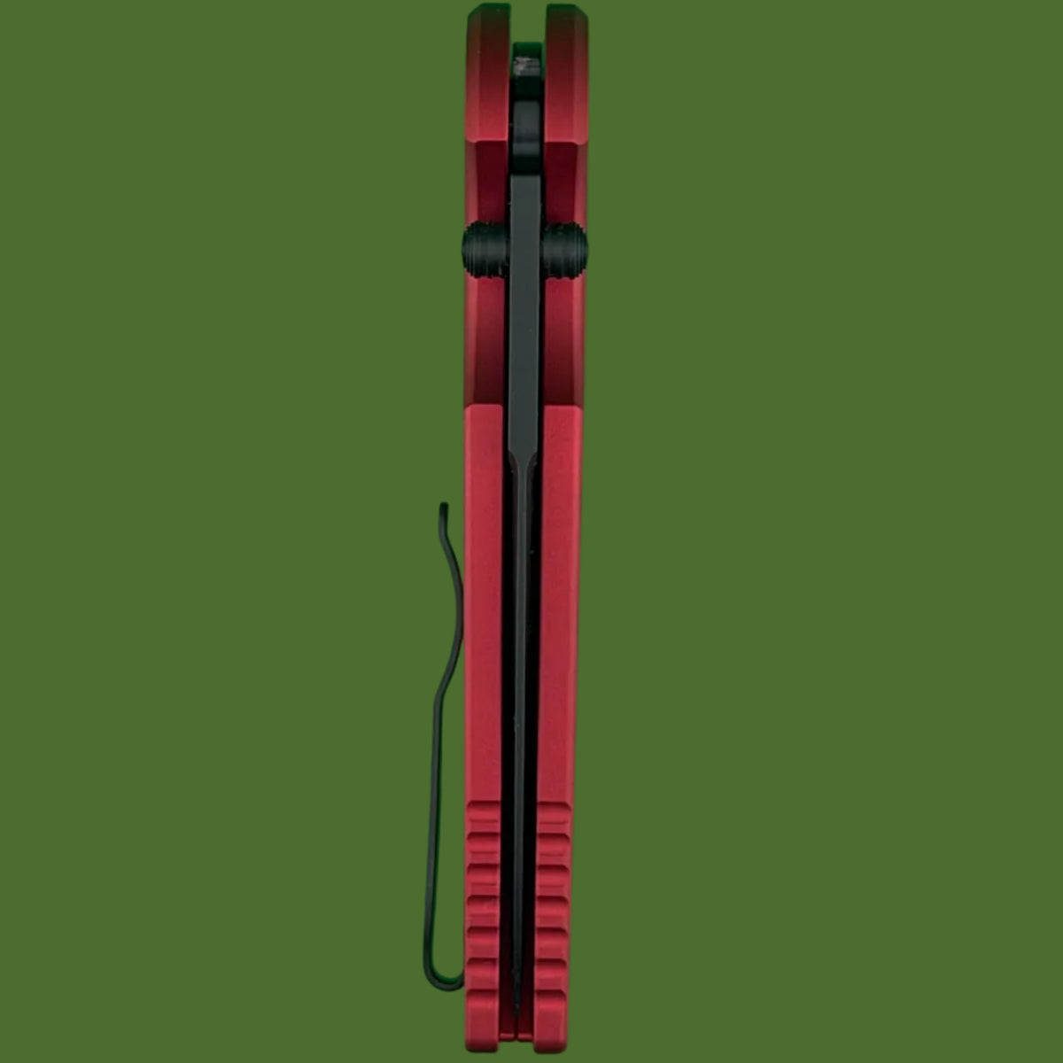 Protech TR-3 Integrity Red Reptile Texture DLC Blade INT1106-REPTILERED