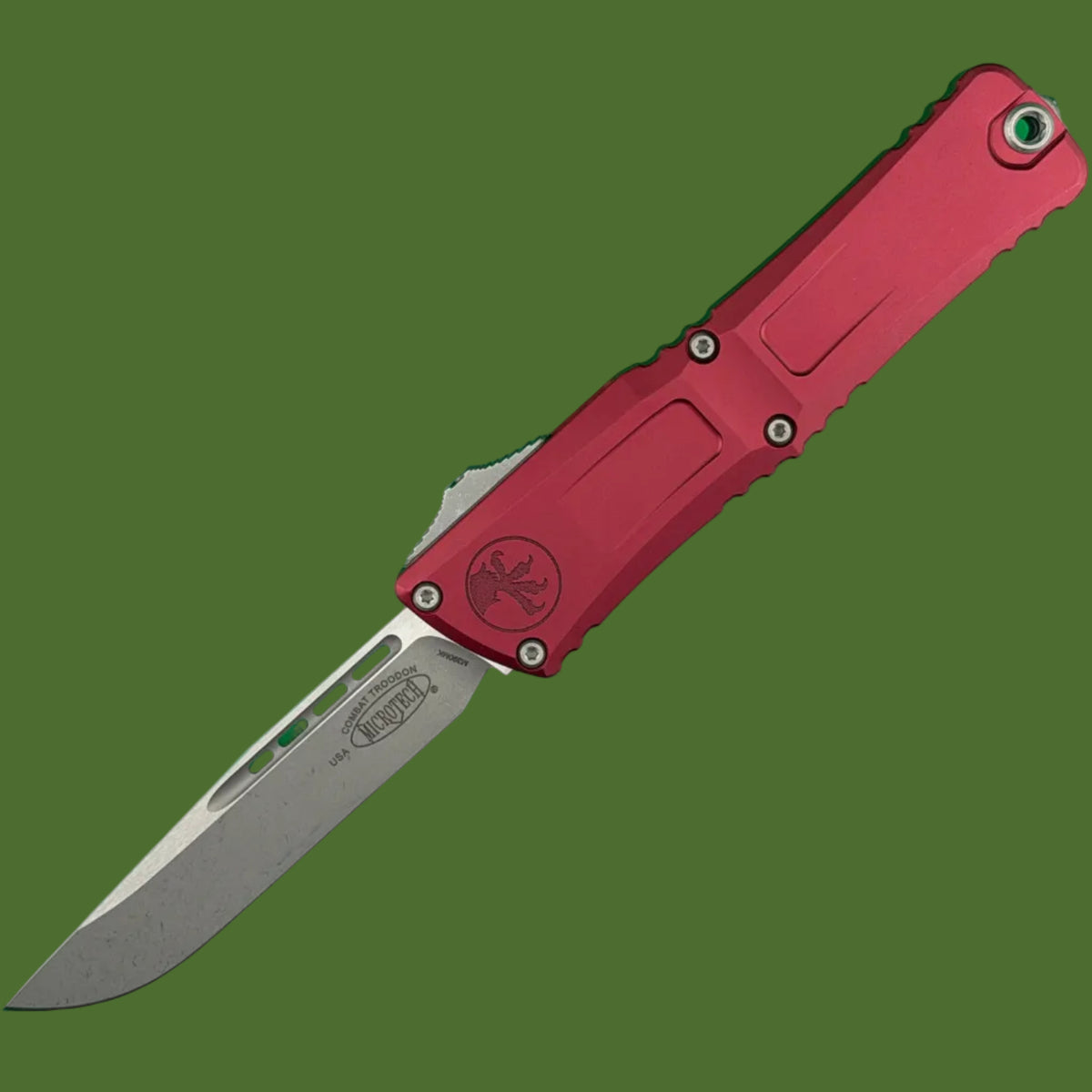 Microtech Combat Troodon S/E Gen III Merlot Apocalyptic Standard 1143-10APMR
