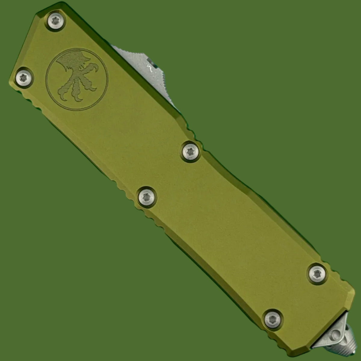 Microtech Scarab II Executive S/E Gen III OD Green Apocalyptic Standard 1176-10APOD