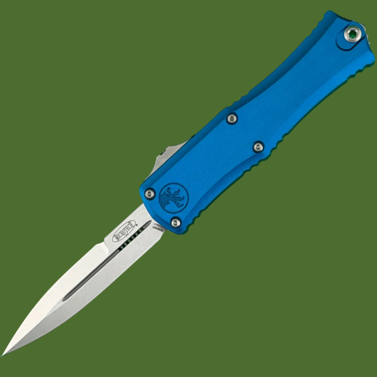 Microtech Hera II Mini Bayonet Blue Stonewash Standard 1701M-10BL