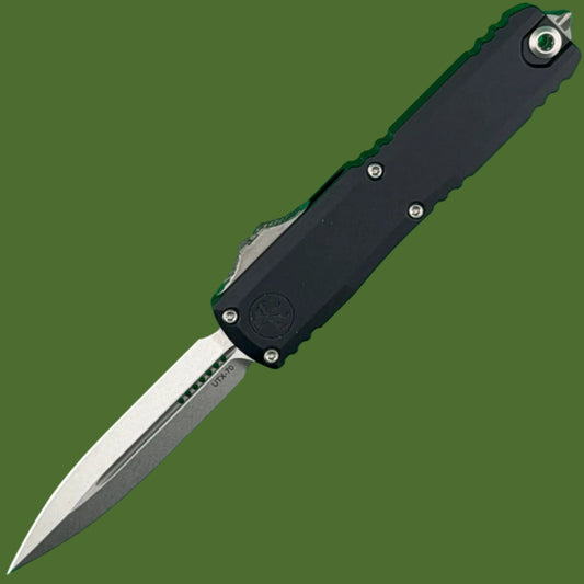Microtech UTX-70 D/E Gen IV Stonewash Standard 11474-10