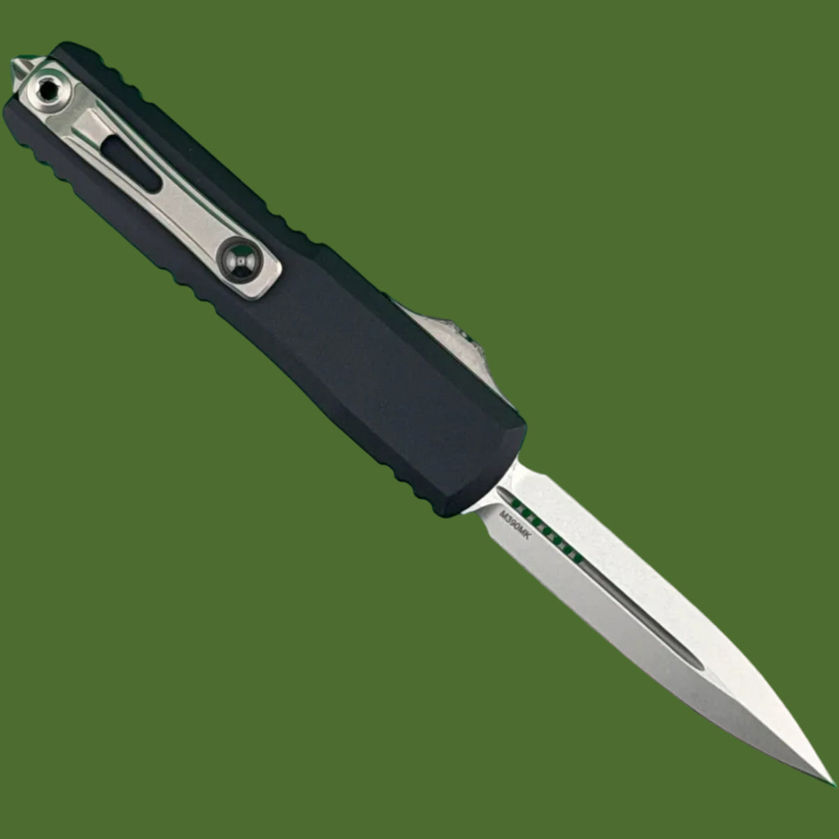 Microtech UTX-70 D/E Gen IV Stonewash Standard 11474-10