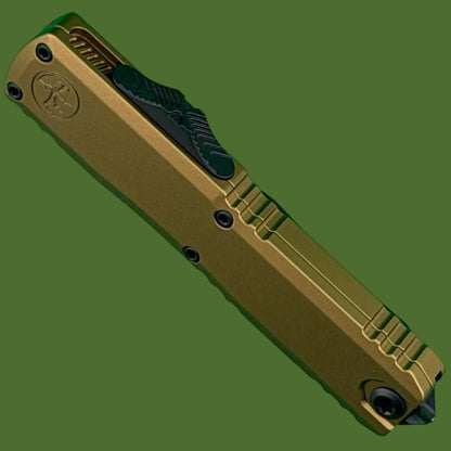 Microtech UTX-70 Gen IV Hellhound Signature Series Tan Standard 14194-1TAS
