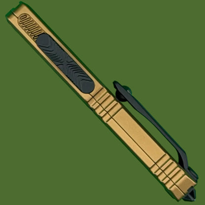 Microtech UTX-70 Gen IV Hellhound Signature Series Tan Standard 14194-1TAS