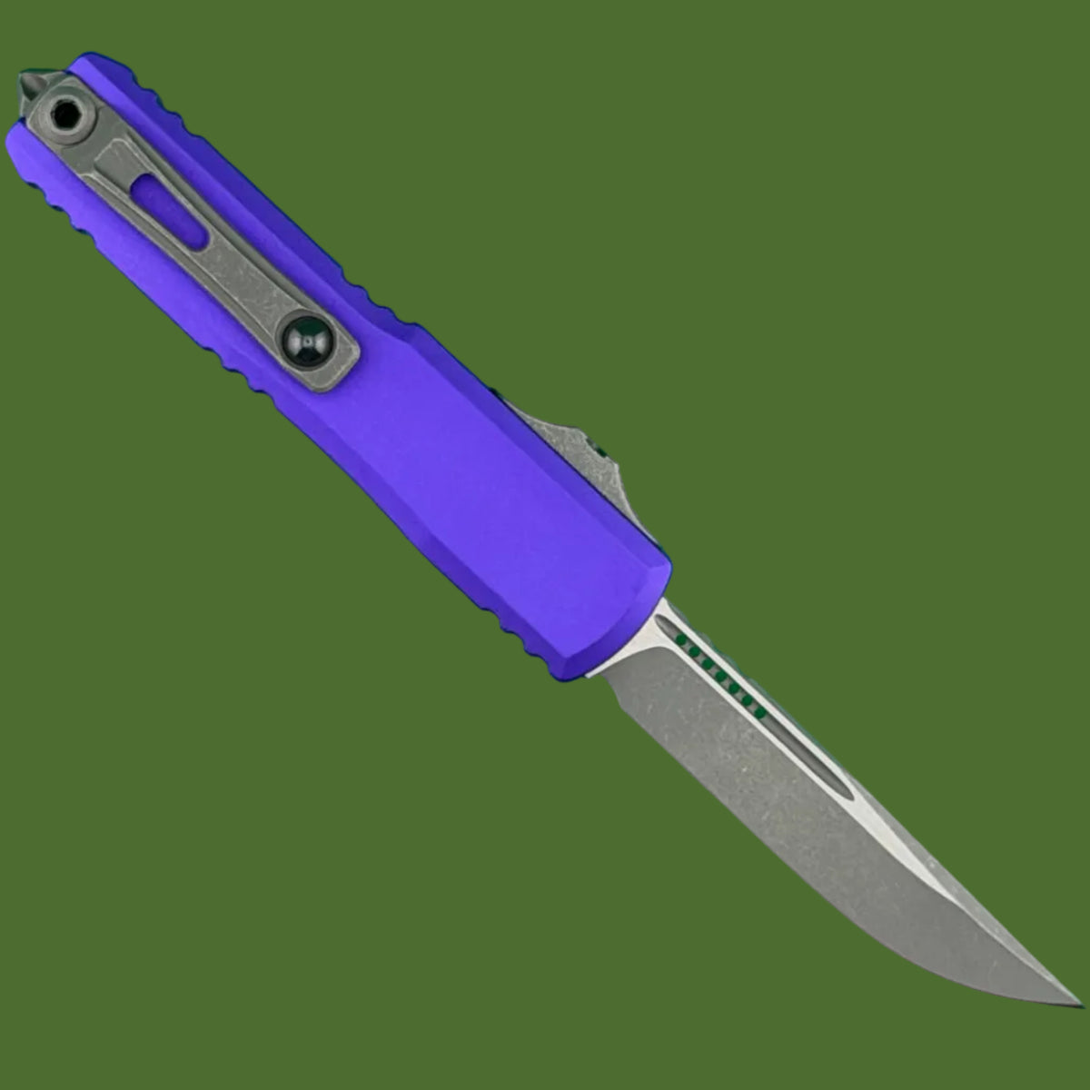 Microtech UTX-70 S/E Gen IV Purple Apocalyptic Standard 11484-10APPU