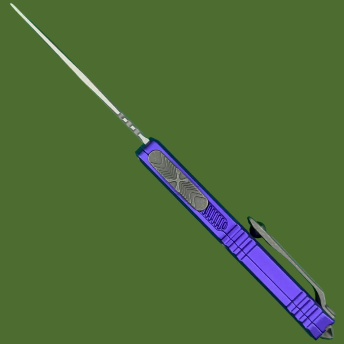 Microtech UTX-70 S/E Gen IV Purple Apocalyptic Standard 11484-10APPU