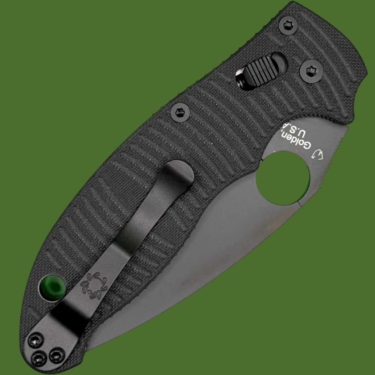 Spyderco Manix 2 Salt Black Magnacut