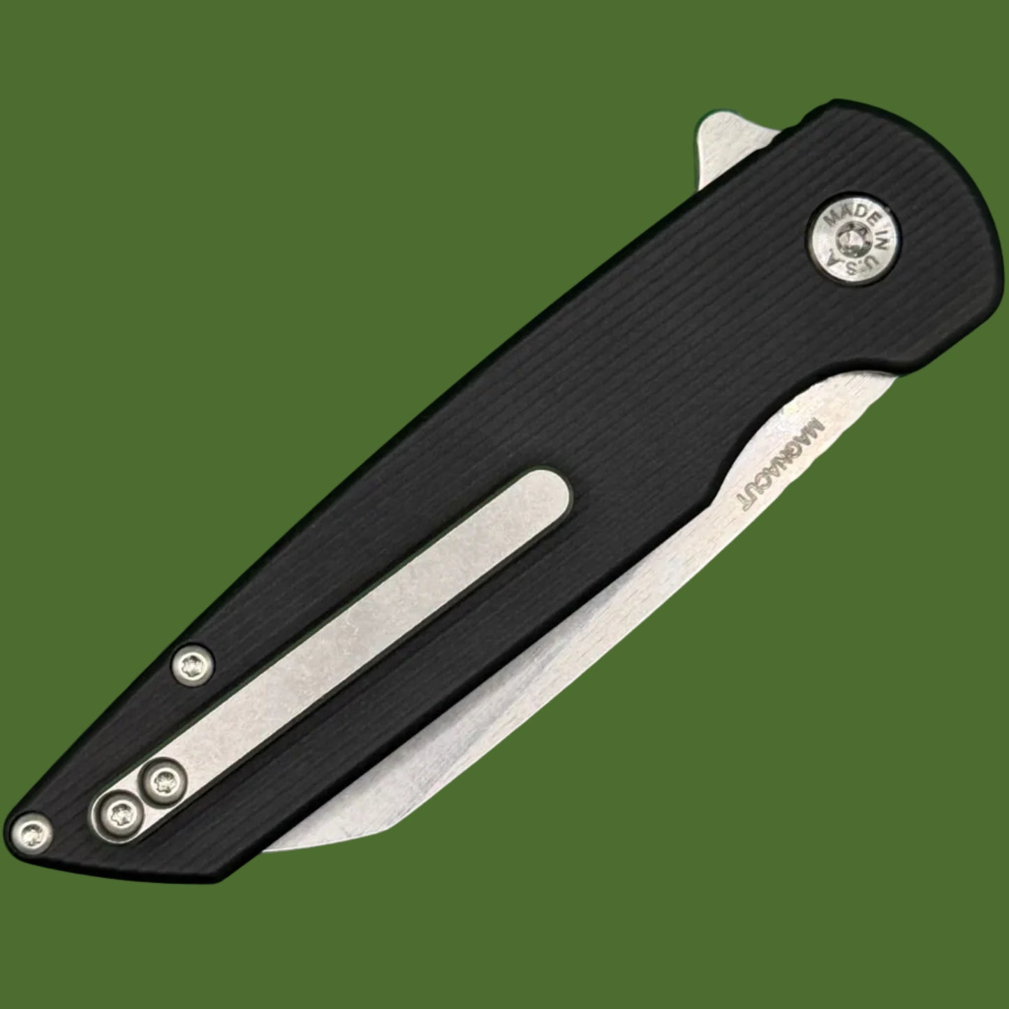 American Blade Works Model 2 (Black Aluminum)