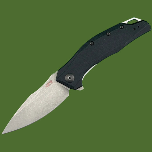 *Pre-Owned* ZT0357 Assisted Opening Liner Lock Black G-10