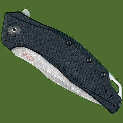 *Pre-Owned* ZT0357 Assisted Opening Liner Lock Black G-10
