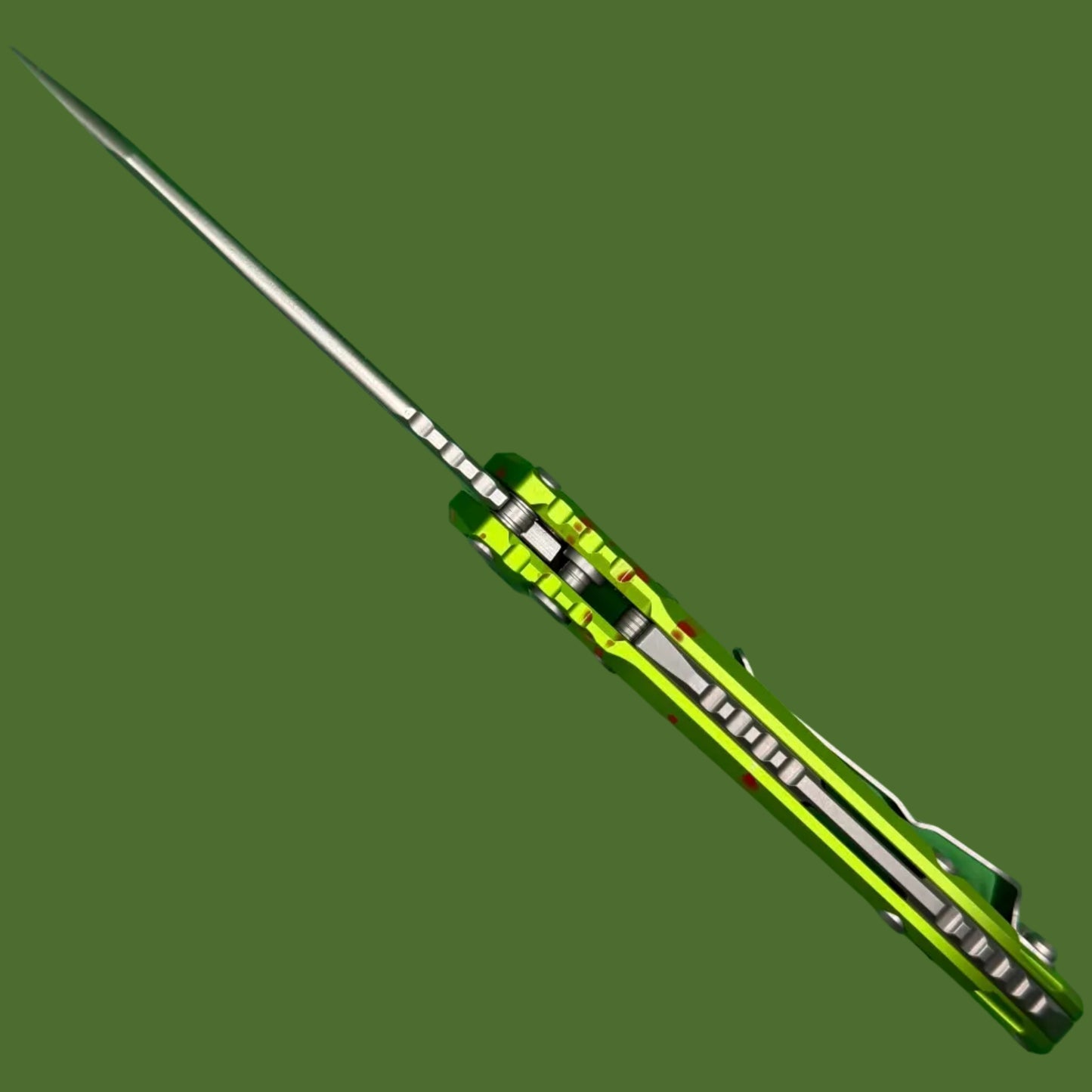 Microtech LUDT T/E Gen III ZOMBIE-TECH Stonewash Standard 1136-10Z