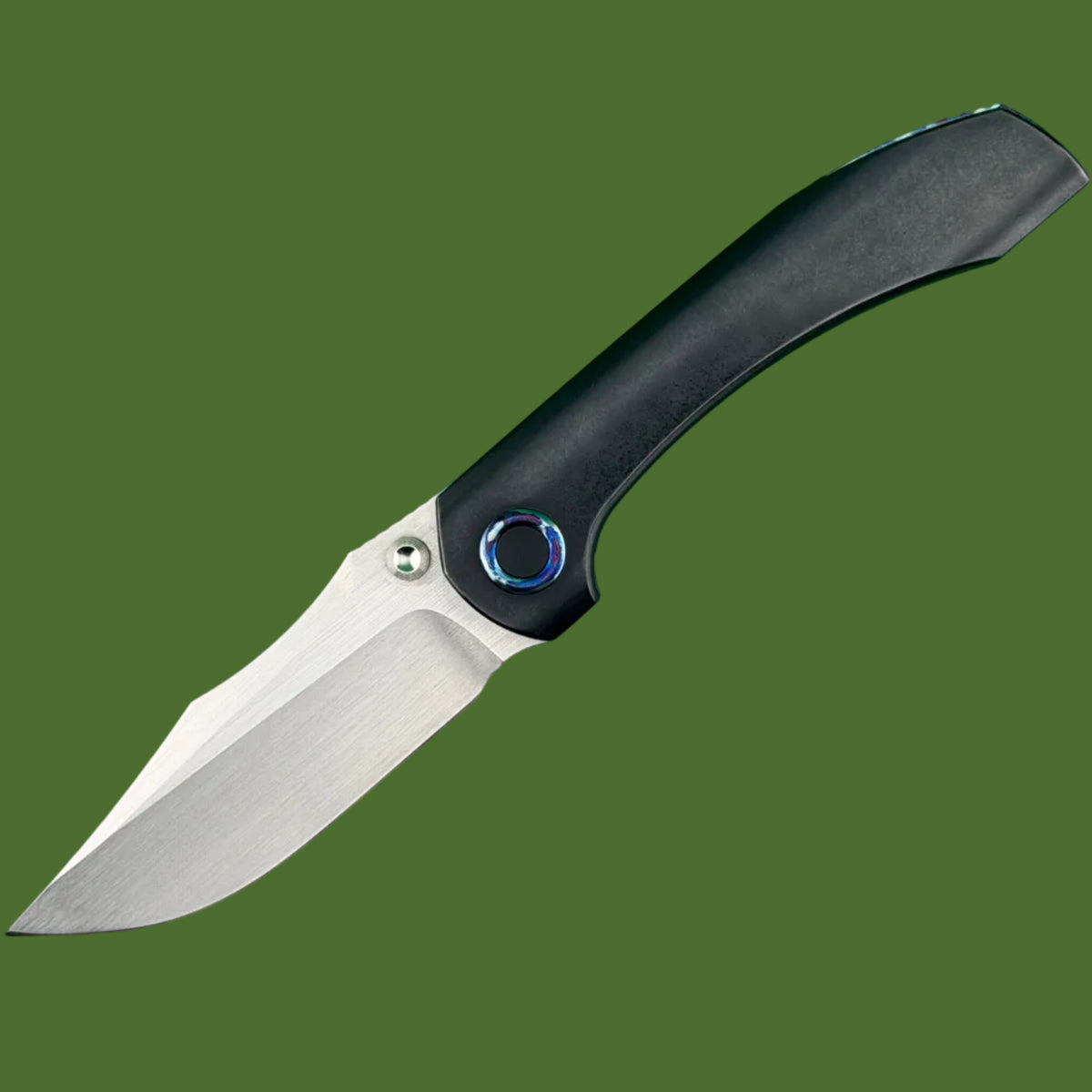 *Pre-Owned* Brian Brown Raptor V2 Hand Rubbed Satin Blade and Mokuti Hardware