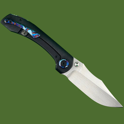 *Pre-Owned* Brian Brown Raptor V2 Hand Rubbed Satin Blade and Mokuti Hardware
