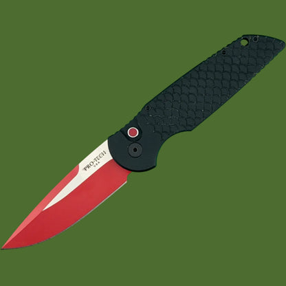 *Pre-Owned* Protech TR-3 Auto Red Blade
