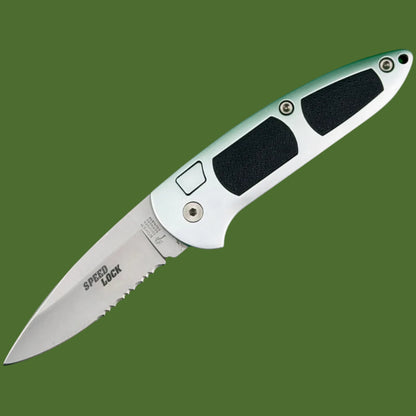 *Pre-Owned* Boker Speed Lock Auto Black Rubber Inlays