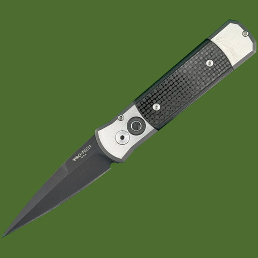 *Pre-Owned* Protech Prototype Godson Automatic Titanium w/ Carbon Fiber Inlays