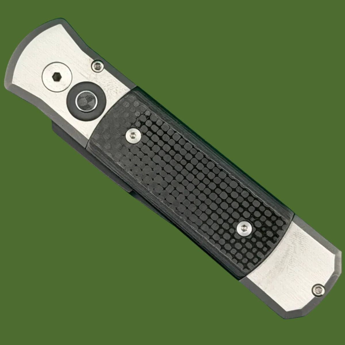 *Pre-Owned* Protech Prototype Godson Automatic Titanium w/ Carbon Fiber Inlays
