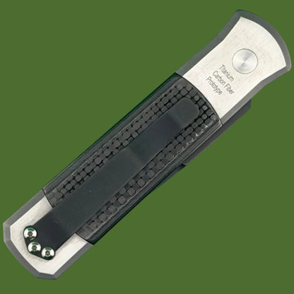 *Pre-Owned* Protech Prototype Godson Automatic Titanium w/ Carbon Fiber Inlays