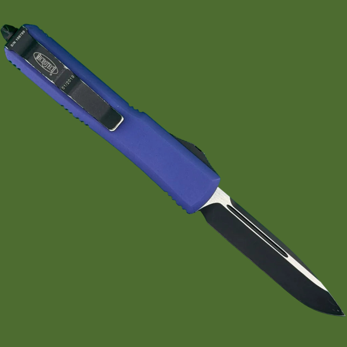 *Pre-Owned* Microtech Ultratech S/E Purple Standard 121-1PU