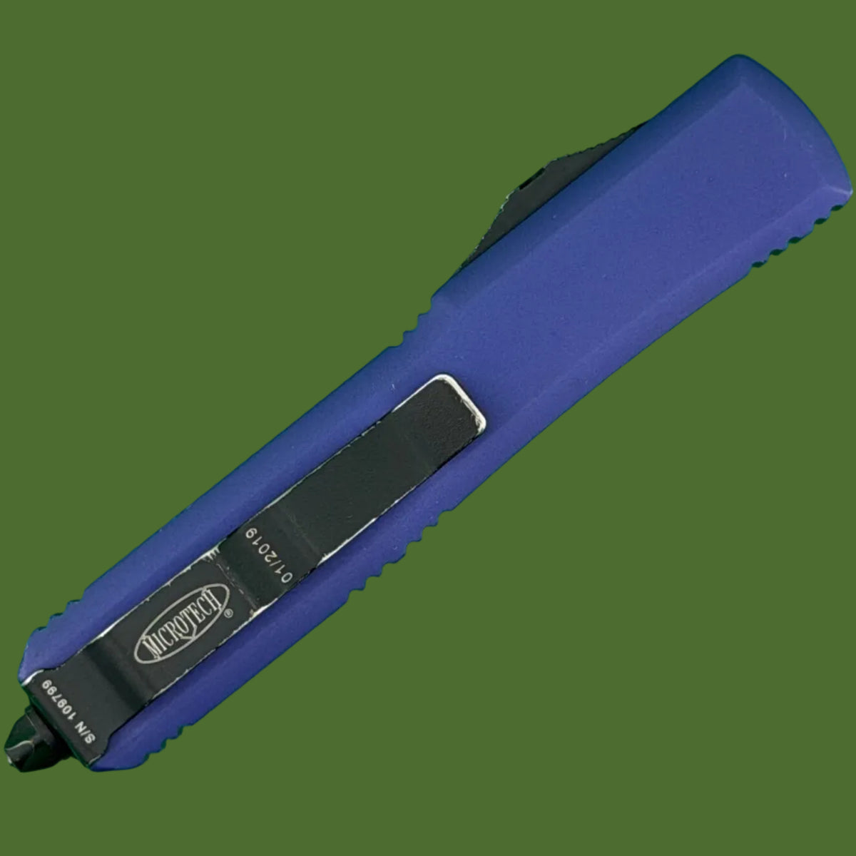 *Pre-Owned* Microtech Ultratech S/E Purple Standard 121-1PU