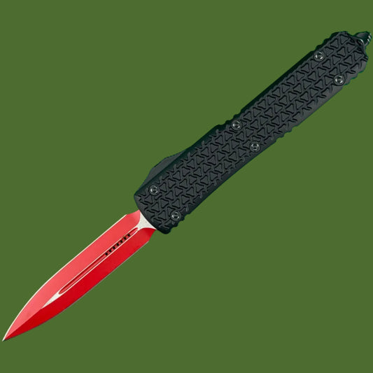 *Pre-Owned* Microtech Ultratech D/E “Sith Lord” Red Blade