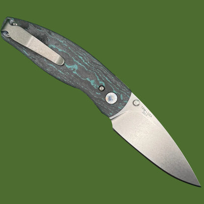 TRM x Springfield EDC Exclusive Neutron 2 3D Brittany Blue CamoCarbon (20CV Blade)