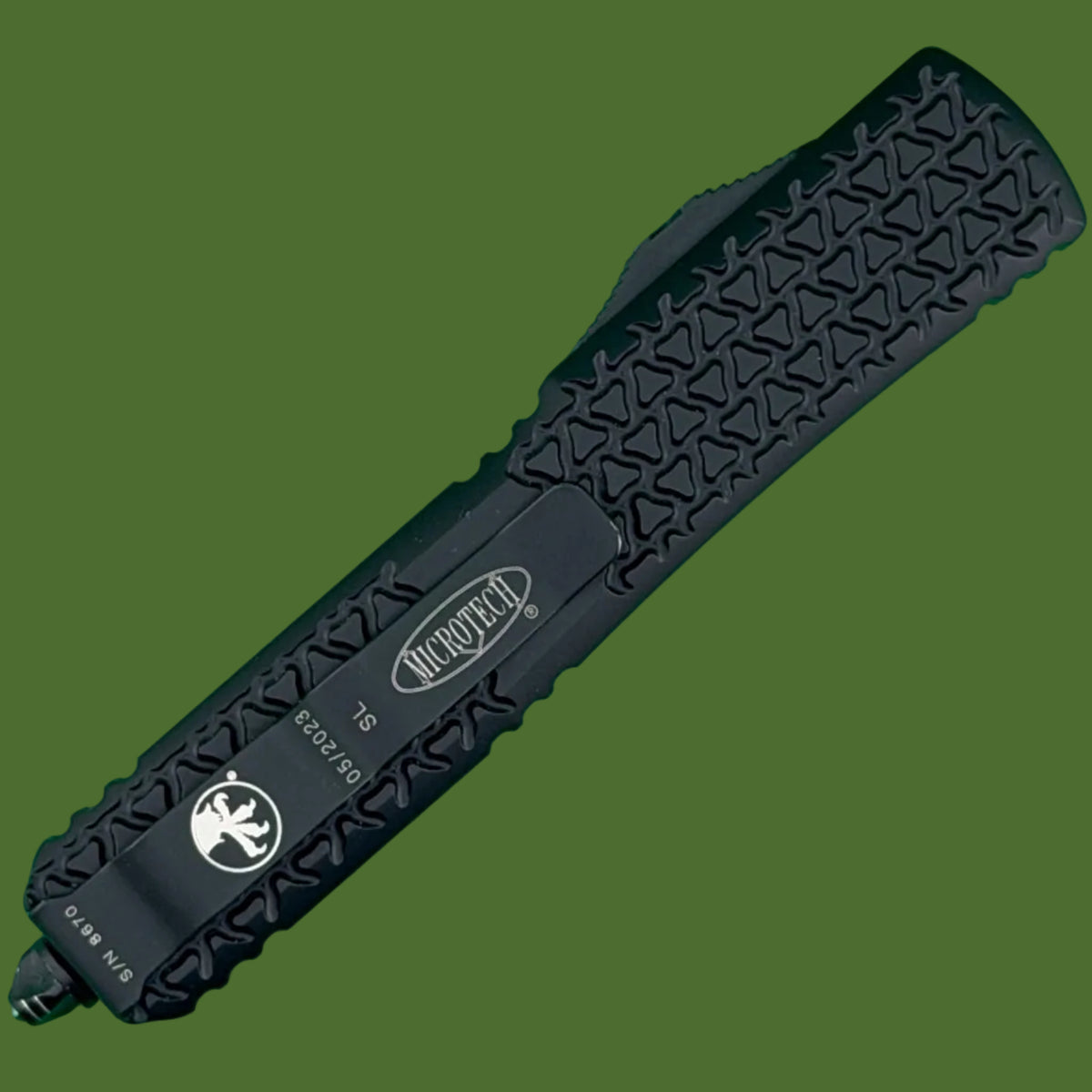 *Pre-Owned* Microtech Ultratech D/E “Sith Lord” Red Blade