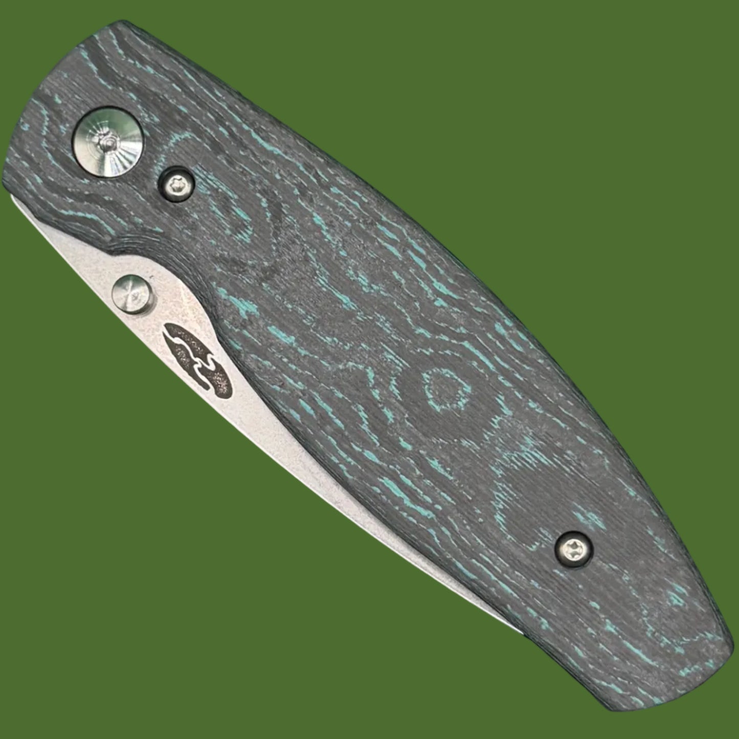 TRM x Springfield EDC Exclusive Neutron 2 3D Brittany Blue CamoCarbon (20CV Blade)